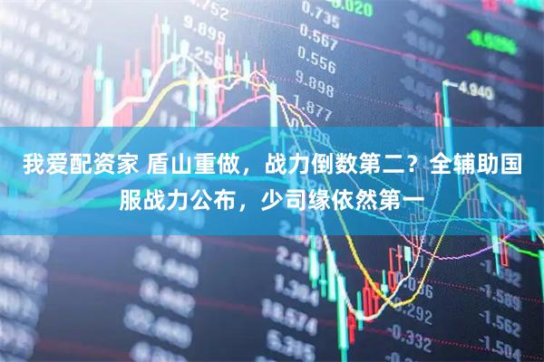 我爱配资家 盾山重做，战力倒数第二？全辅助国服战力公布，少司缘依然第一